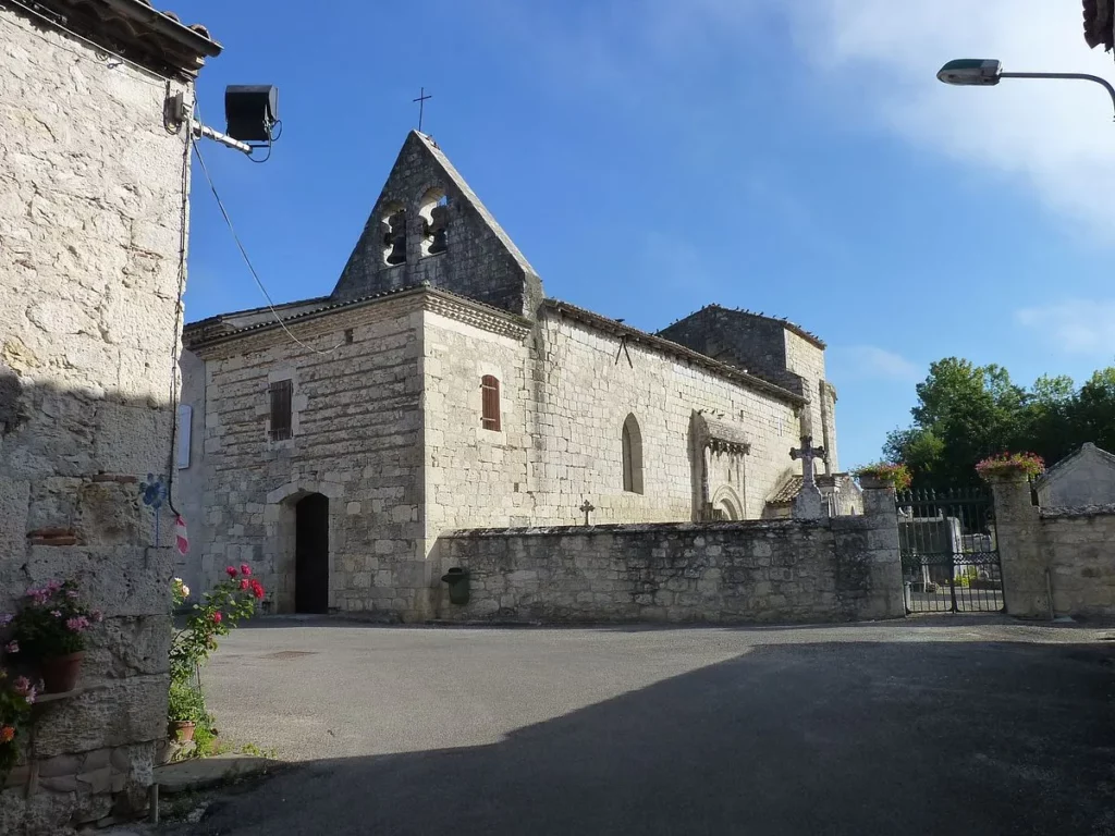 église saint caprais de lerm