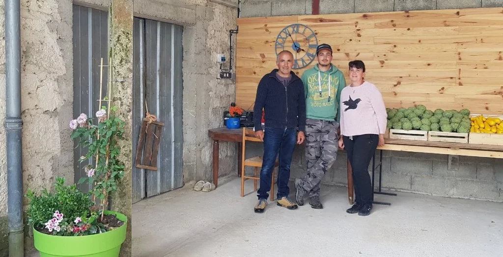 Laurent, Romain et Sylvie
