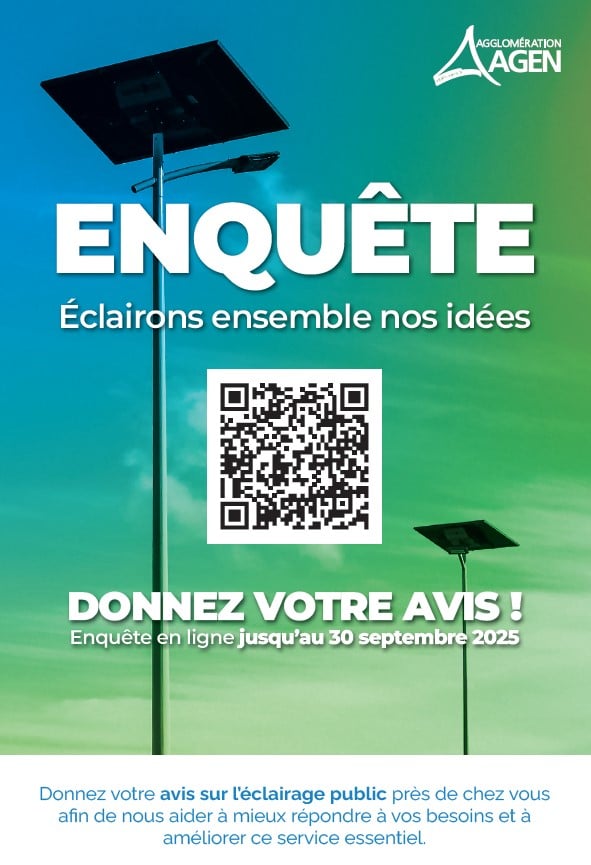 SONDAGE ÉCLAIRAGE PUBLIQUE