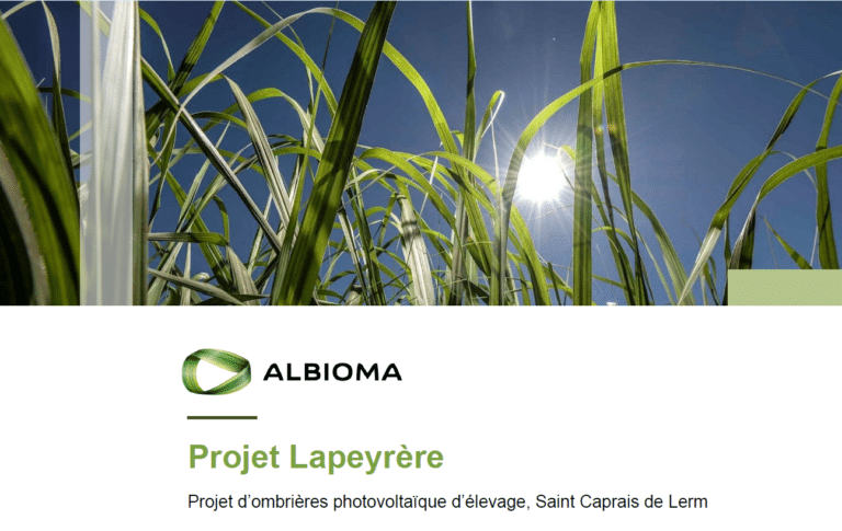 Projet photovoltaïque de Lapeyrère