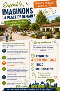 RÉUNION PUBLIQUE PARTICIPATIVE