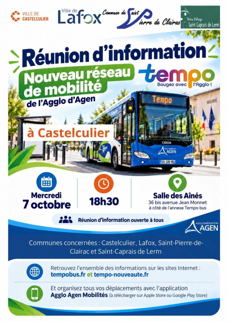 RÉUNION MOBILITÉ TEMPOS BUS